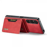 Dg.Ming Sony Xperia 1 V Cover M2 Series Aftagelig Kortholder Rød