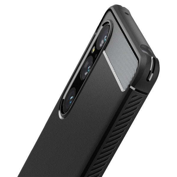 Spigen Sony Xperia 1 V Cover Rugged Armor Mat Sort