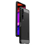 Spigen Sony Xperia 1 V Cover Rugged Armor Mat Sort