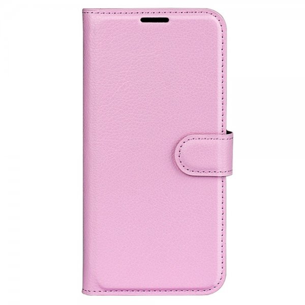 Sony Xperia 1 VI Etui Litchi Rosa