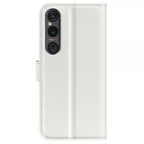 Sony Xperia 1 VI Etui Litchi Hvid