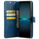 Dg.Ming Sony Xperia 1 VI Etui med Aftageligt Cover Blå