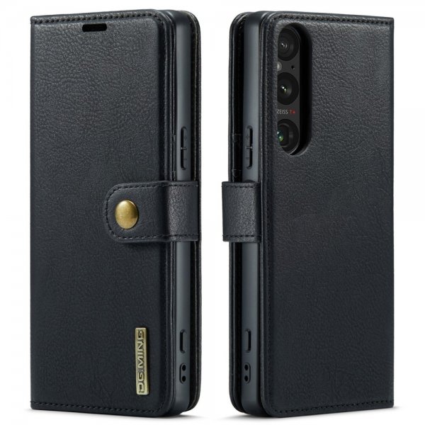Dg.Ming Sony Xperia 1 VI Etui med Aftagelig Skal Sort