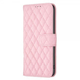 Sony Xperia 1 VI Etui Rombemønster Rosa