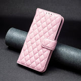 Sony Xperia 1 VI Etui Rombemønster Rosa