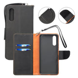 Sony Xperia 10 III Cover med Stander Sort