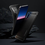 Spigen Sony Xperia 10 III Cover Rugged Armor Mat Sort