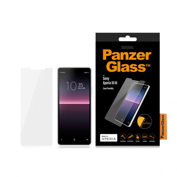 PanzerGlass Sony Xperia 10 III Skærmbeskyttelse CaseFriendly