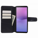 Nordic Covers Sony Xperia 10 V Cover Essential Leather Raven Black