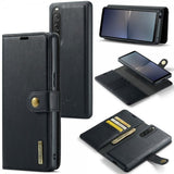 Dg.Ming Sony Xperia 10 V Cover med Aftageligt Cover Sort