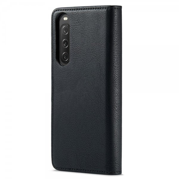 Dg.Ming Sony Xperia 10 V Cover med Aftageligt Cover Sort