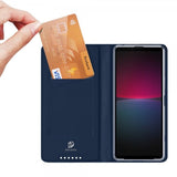 Dux Ducis Sony Xperia 10 V Cover Skin Pro Series Blå