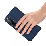Dux Ducis Sony Xperia 10 V Cover Skin Pro Series Blå