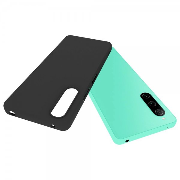 Nordic Covers Sony Xperia 10 V Cover Feather Series Raven Black