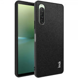 Imak Sony Xperia 10 V Cover LX-5 Series Krydstekstur Sort
