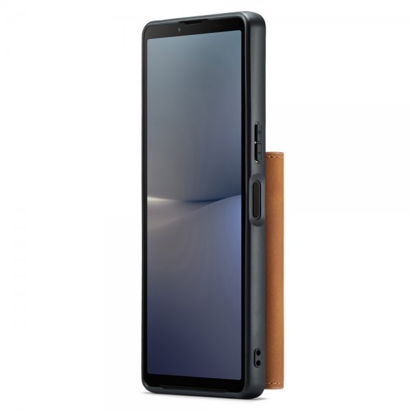 Dg.Ming Sony Xperia 10 V Cover M1 Series Aftagelig Kortholder Brun
