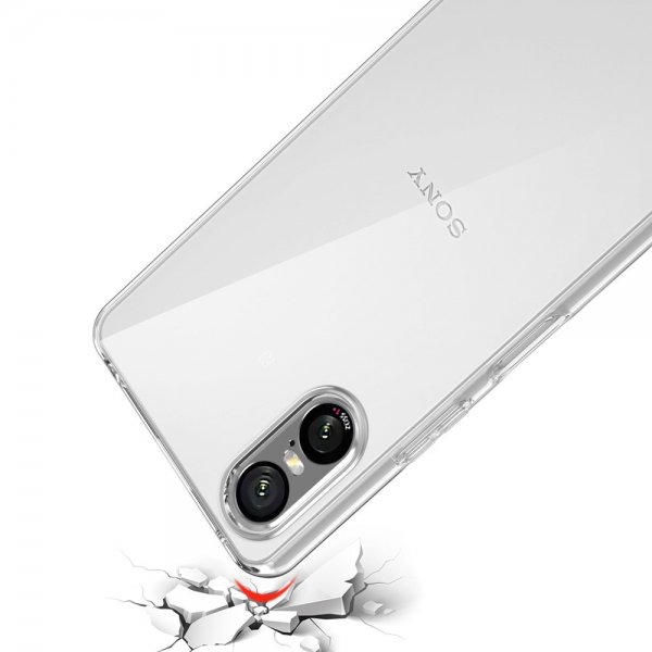 Nordic Covers Sony Xperia 10 VI Cover Feather Series Gennemsigtig