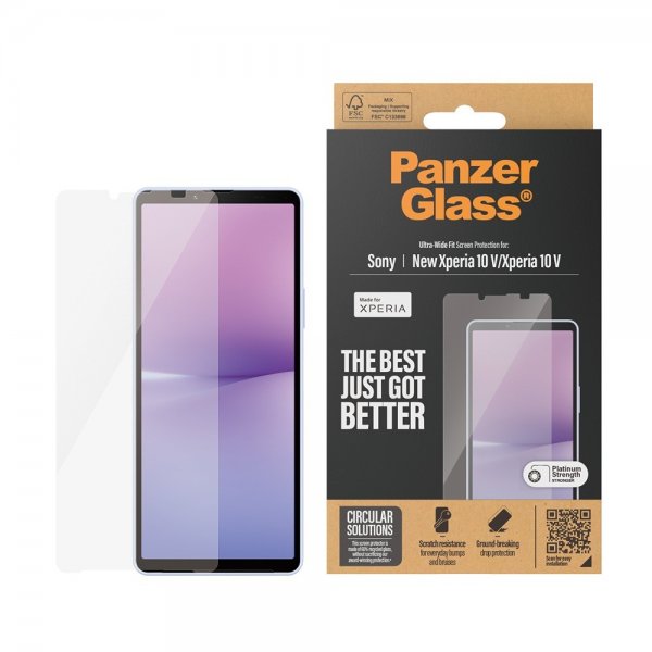 PanzerGlass Sony Xperia 10 VI Skærmbeskyttelse Ultra-Wide Fit