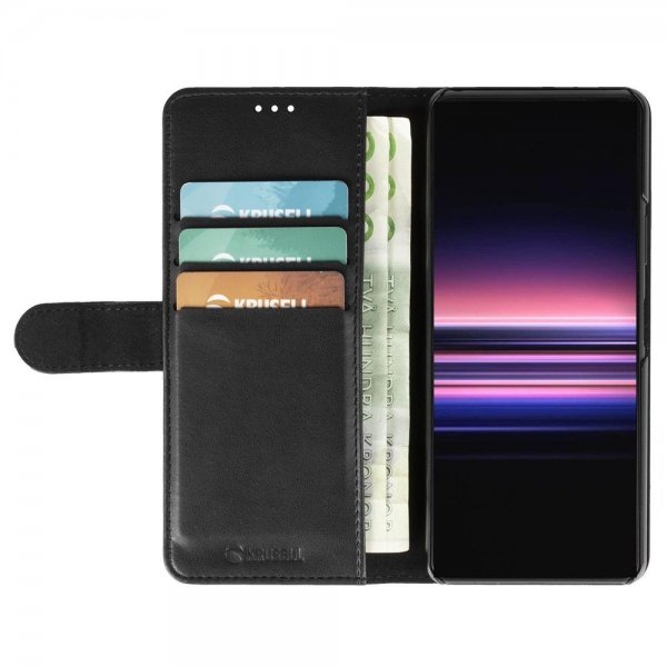 Krusell Sony Xperia 5 II Etui PhoneWallet Sort