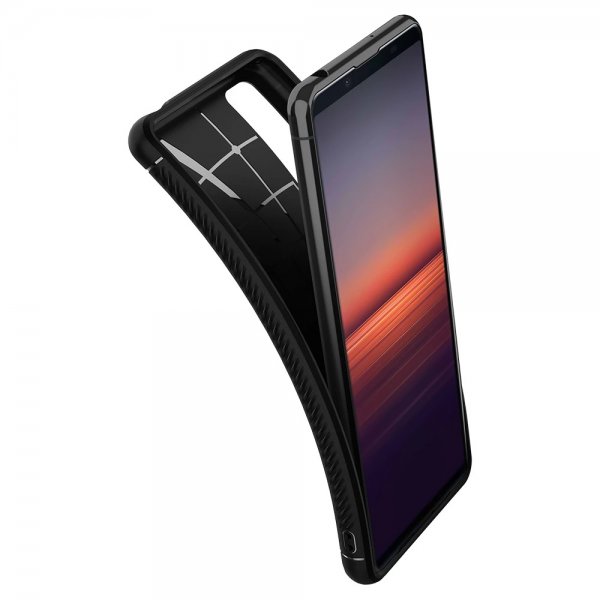 Spigen Sony Xperia 5 II Cover Rugged Armor Mat Sort