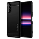 Spigen Sony Xperia 5 Cover Rugged Armor Mat Sort