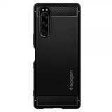 Spigen Sony Xperia 5 Cover Rugged Armor Mat Sort