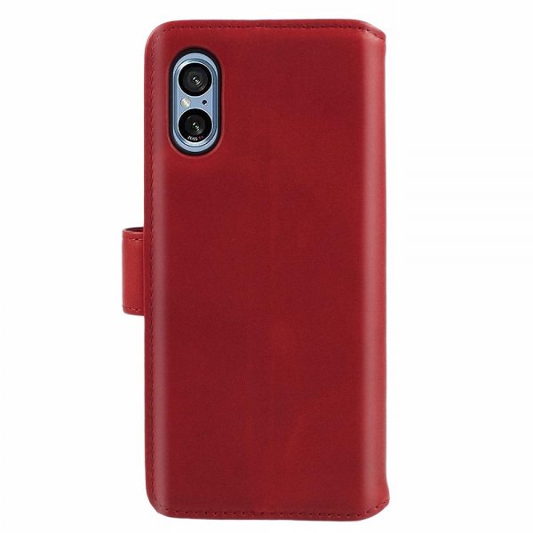 Nordic Covers Sony Xperia 5 V Cover Essential Læder Poppy Red