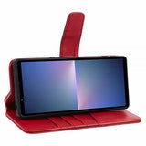 Nordic Covers Sony Xperia 5 V Cover Essential Læder Poppy Red