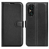 Sony Xperia 5 V Cover Litchi Sort
