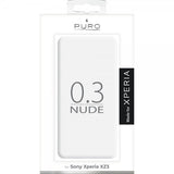 Puro Sony Xperia XZ3 Cover Nude Transparent