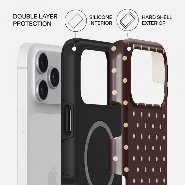 Burga iPhone 17 Pro Max Cover Tough MagSafe Sorry Busy