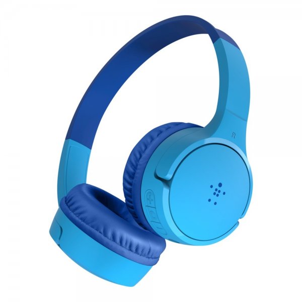 Belkin SOUNDFORM Mini trådløse on-ear-høretelefoner til børn Blå