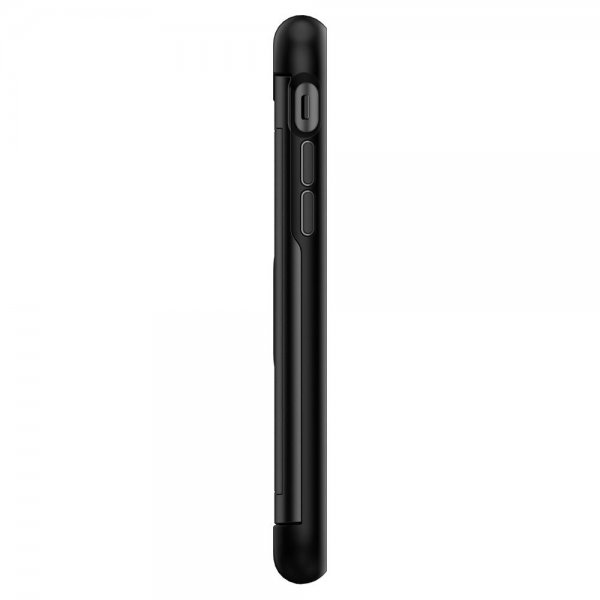 Spigen iPhone 7/8/SE Cover Slim Armor CS Sort