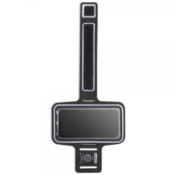 Spigen Sportsarmbånd Dynamic Shield A703 Mobilholder Sort