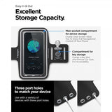 Spigen Sportsarmbånd Dynamic Shield A703 Mobilholder Sort