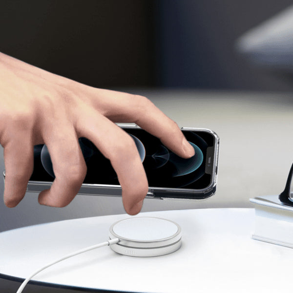 Just Mobile AluDisc mini Magnetisk vægbeslag i aluminium MagSafe 2-pak