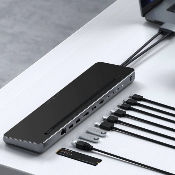 Satechi Dual Dock Stand Dockingstation NVMe SSD Enclosure