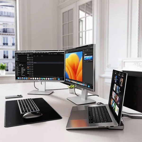 Satechi Dual Dock Stand Dockingstation NVMe SSD Enclosure