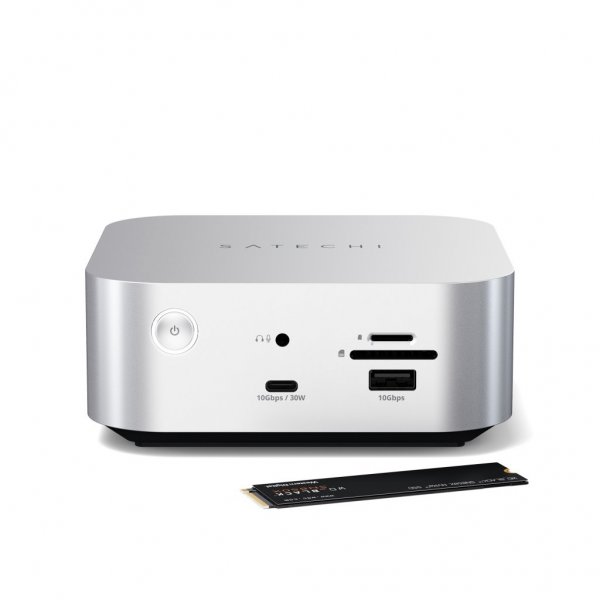 Satechi Thunderbolt 5 CubeDock med SSD-kabinet