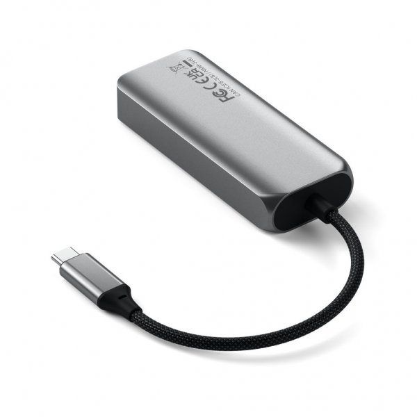 Satechi 4-i-1 USB-C-hub med 2,5 Gigabit Ethernet