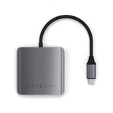 Satechi 4-port USB-C hub med Power Delivery