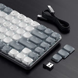 Satechi SM1 Slim Mekanisk Bluetooth Tastatur Lysegrå