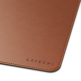 Satechi Premium skrivebordsmåtte i vegansk læder Brun
