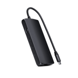 Satechi USB-C Multiport Adapter 8K med Ethernet V3 Midnight