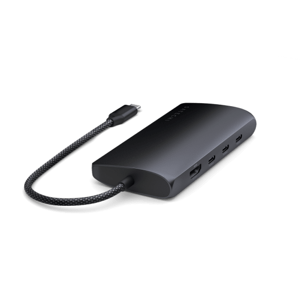 Satechi USB-C Multiport Adapter 8K med Ethernet V3 Midnight