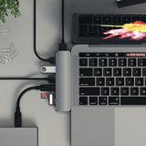 Satechi Type-C Pro Hub Adapter Sølv