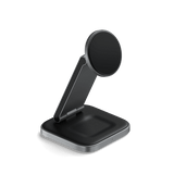 Satechi Trådløs Oplader 3-i-1 Foldbar Qi2 Trådløs Opladningsstander MagSafe