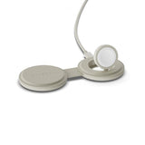 Satechi OntheGo 2-i-1 trådløs oplader Sand