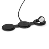 Satechi OntheGo 3-i-1 trådløs oplader Sort