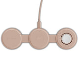 Satechi OntheGo 3-i-1 trådløs oplader Desert Rose